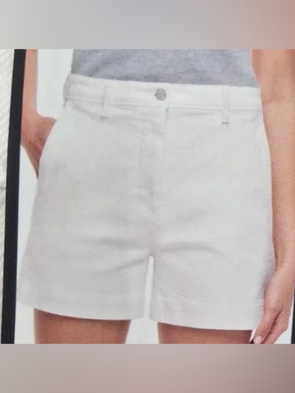 BLANKNYC Women's Linen Blend Short